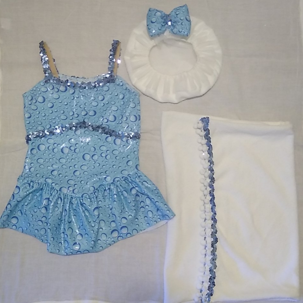 Girl's Splish Splash Dance Costume